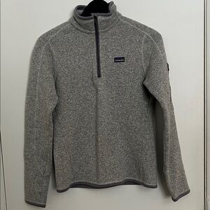 Patagonia Women’s Zip-Up Sweater in Heather Gray